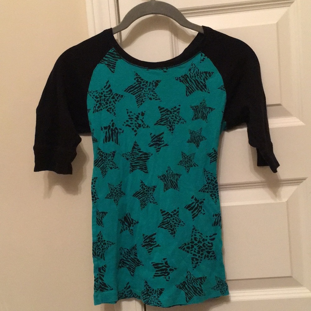Black & Green Starry Tee
